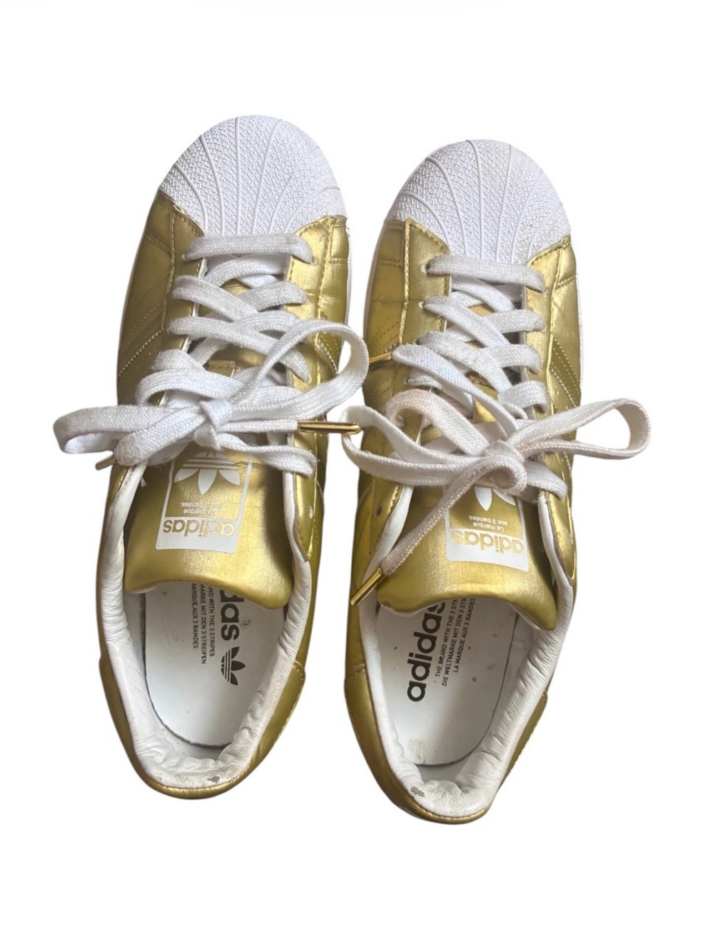 ADIDAS Gold Superstar Sneakers
